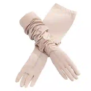 上海故事 半脱卸开口冰感 防晒袖 女款