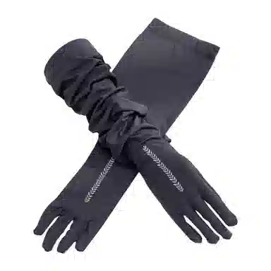 上海故事 半脱卸开口冰感 防晒袖 女款