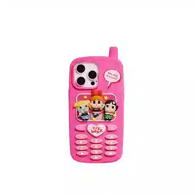 POP MART CRYBABY Powerpuff Girls iPhone Case