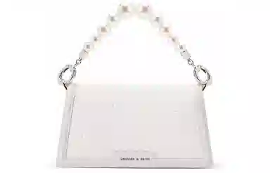 CHARLES&KEITH Wedding Series Pearl Handle Bag
