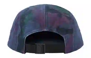 Supreme Washed Canvas Camp Cap Blue