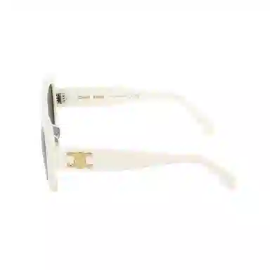 CELINE Rectangular Sunglasses White