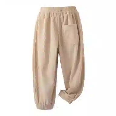 十月妈咪 松紧腰宽松薄款休闲裤 儿童款