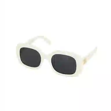 CELINE Rectangular Sunglasses White