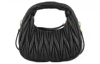 Miu Miu Wander Matelassé Mini Black