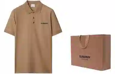 Burberry Polo Shirt Camel
