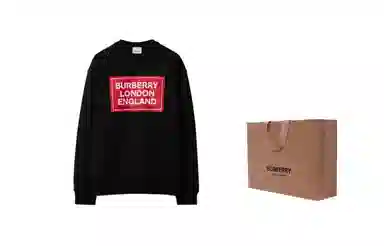 Burberry SS24 Black Sweatshirt