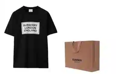 Burberry Letter Logo SS24 T-Shirt Black