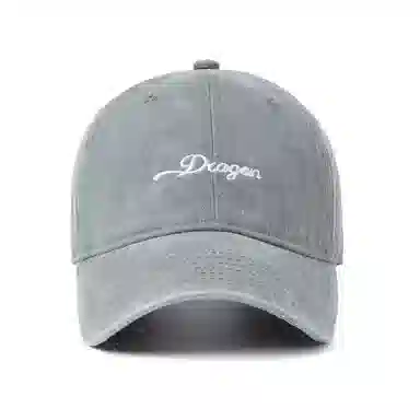 白卷 软顶休闲百搭街头水洗小字母刺绣 棉 棒球帽 男女同款情侣款