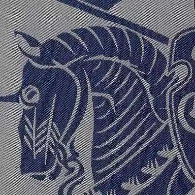 Burberry EKD Clutch Blue