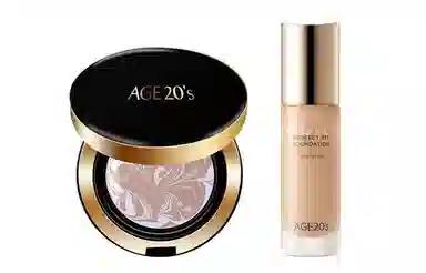 爱敬 双芯遮瑕气垫 清透滋润修饰肤色保湿持久控油防晒 中性肌