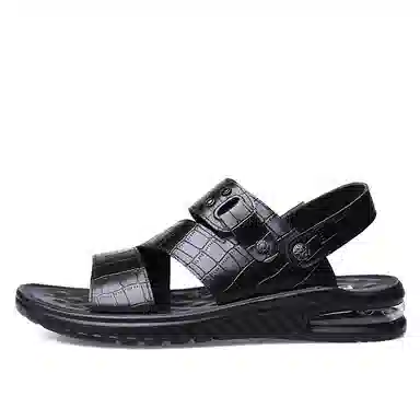 意利船长 合成革 户外耐磨 凉鞋 男款