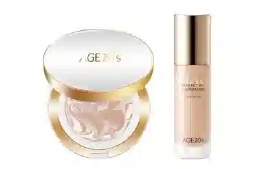 爱敬 双芯遮瑕气垫 清透滋润修饰肤色保湿持久控油防晒 中性肌