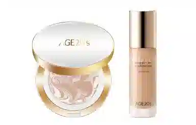 爱敬 双芯遮瑕气垫 清透滋润修饰肤色保湿持久控油防晒 中性肌