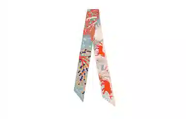 HERMES Sous le Charme d'Orphee twilly