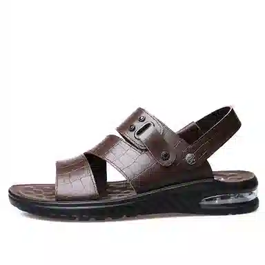 意利船长 合成革 户外耐磨 凉鞋 男款