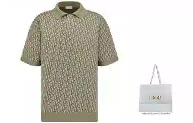 DIOR Oblique SS23 Polo Green