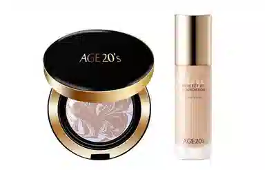 爱敬 双芯遮瑕气垫 清透滋润修饰肤色保湿持久控油防晒 中性肌