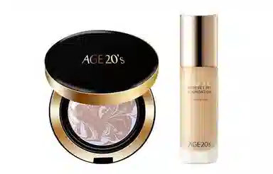 爱敬 双芯遮瑕气垫 清透滋润修饰肤色保湿持久控油防晒 中性肌