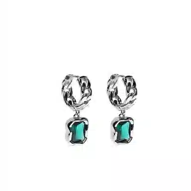 LUXTA Vintage Green Earrings