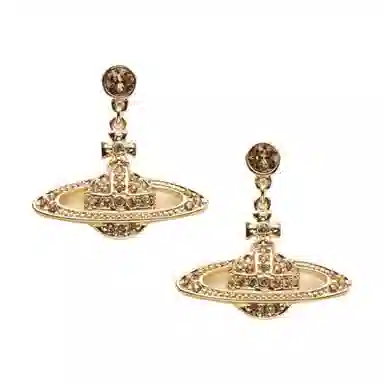 Vivienne Westwood Mini Bas Relief Drop Earrings
