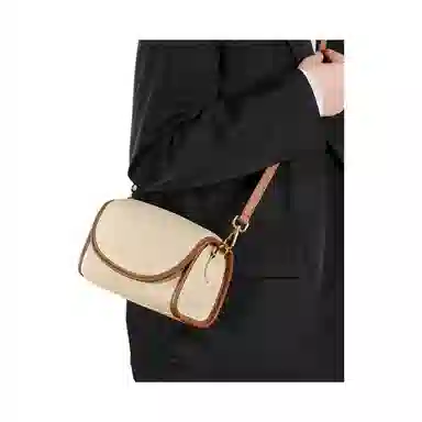 简约休闲手机包女式斜挎包 牛皮 单肩包 女款 大象灰/奶昔白