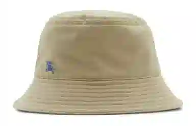 Burberry Embroidered Logo Bucket Hat