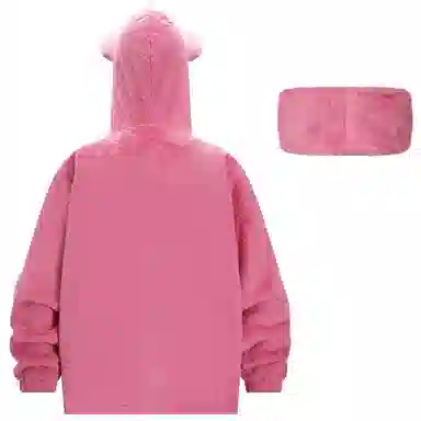 KAKAZZY Hooded Jacket Pink