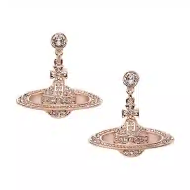 Vivienne Westwood Mini Bas Relief Drop Earrings