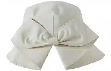 优幽兰 可爱大头围显脸小遮阳韩版蝴蝶结防紫外线气质高级感 聚酯纤维 渔夫帽 女款