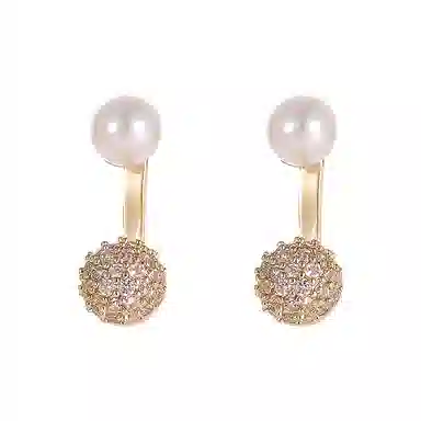 韵系 轻奢小众设计感高级 锆石 耳环 女款