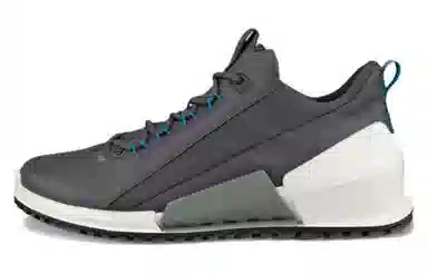 Ecco Low Casual Sneakers Grey White