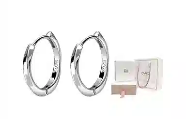 OWO Mobius 925 Silver Earrings
