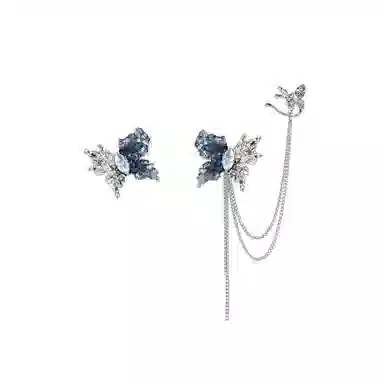 SUMIYAKI Butterfly Glass Earrings