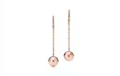 Tiffany & Co. HardWear Ball Hook Earrings 18K Rose Gold