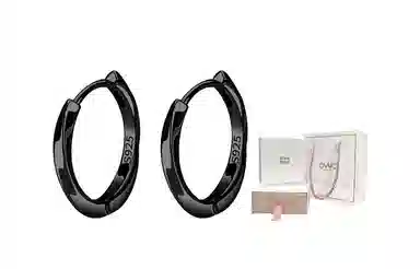 OWO Mobius 925 Silver Earrings