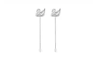 Swarovski Iconic Swan Earrings