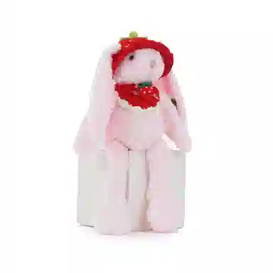 柏文熊 草莓兔 萌动可爱抱抱 玩偶 毛绒公仔