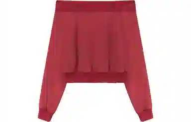 CHUU Cartoon Letter Print Pullover