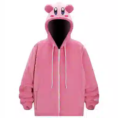 KAKAZZY Hooded Jacket Pink