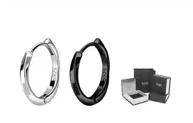 OWO Mobius 925 Silver Earrings