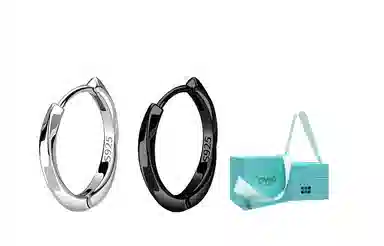 OWO Mobius 925 Silver Earrings