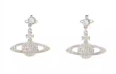 Vivienne Westwood Mini Bas Relief Drop Earrings