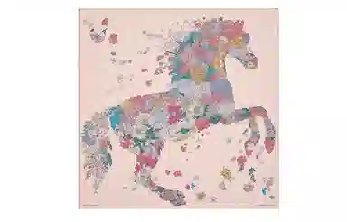 HERMES Robe Legere scarf