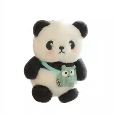公主恋人 球球熊猫安抚布娃娃 玩偶 毛绒挂件
