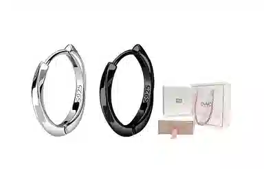 OWO Mobius 925 Silver Earrings