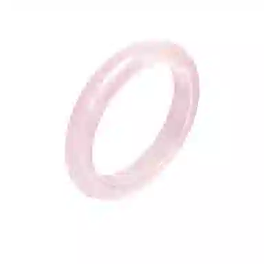 凤庙珠宝 小众素圈 国潮新中式粉晶樱花粉气质清透粉嫩浪漫清新甜美手饰 水晶 手镯 女款 礼盒