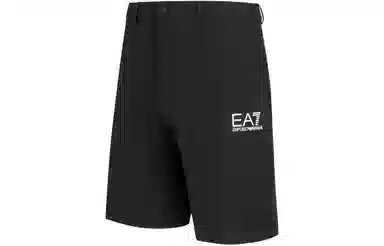Emporio Armani EA7 Black Shorts