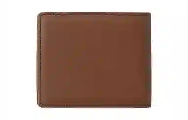 Carhartt WIP Logo Leather Wallet Brown