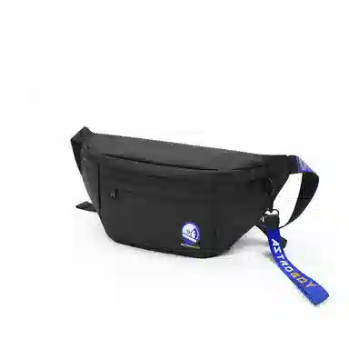 十一宫 休闲运动大容量 皮革 胸包 常规 男女同款情侣款 白色/黑色